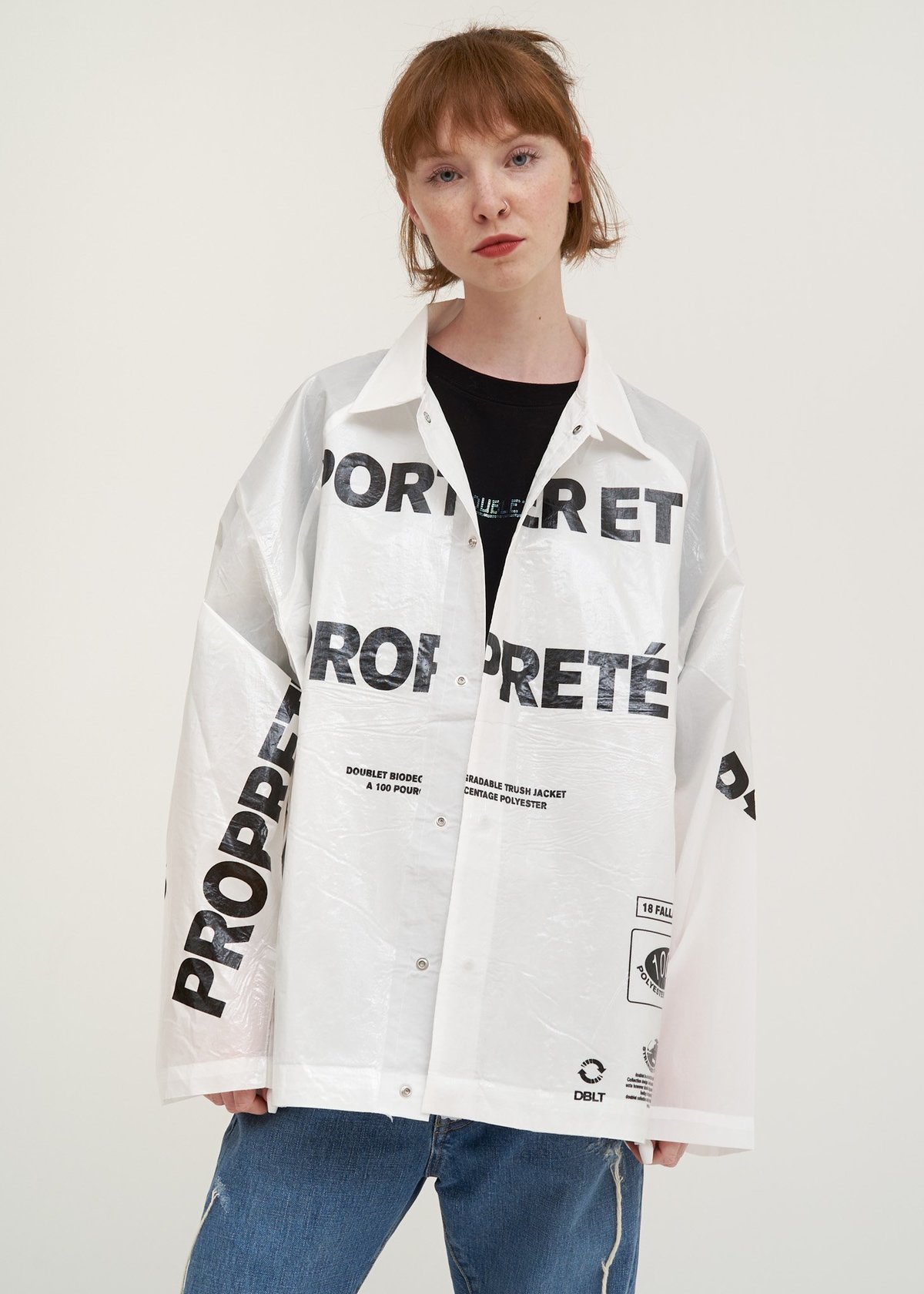 Doublet Package Coach Jacket - white | Garmentory
