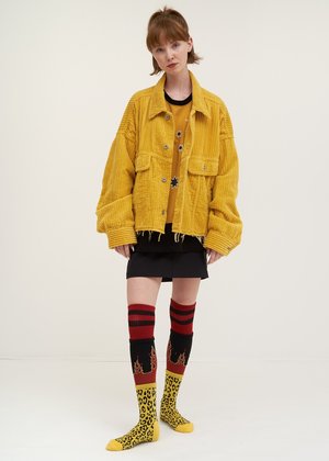 corduroy yellow jacket