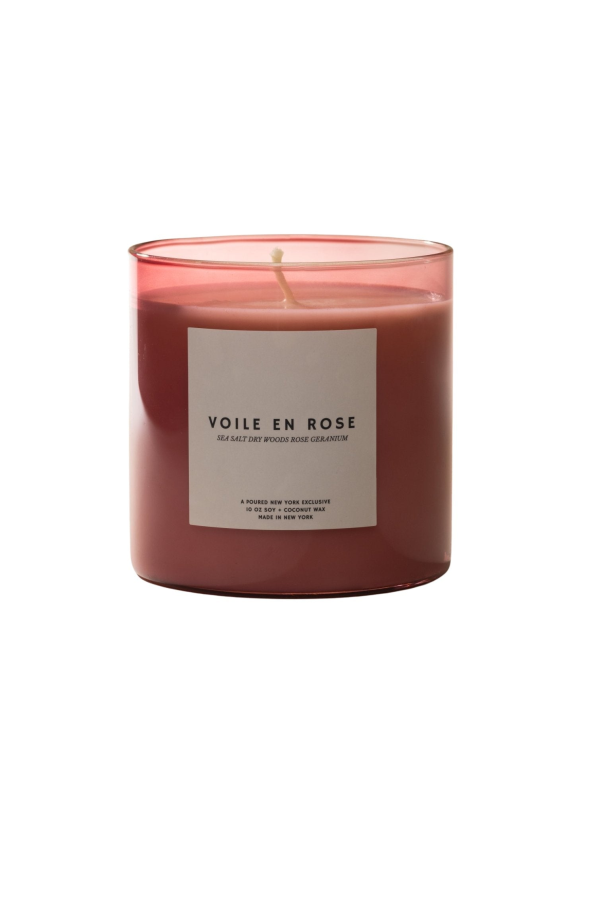 Poured New York Voile En Rose Home Fragrance