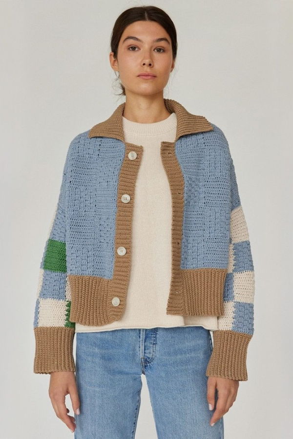 The Knotty Ones Prietema Jacket - Fantasy Blue