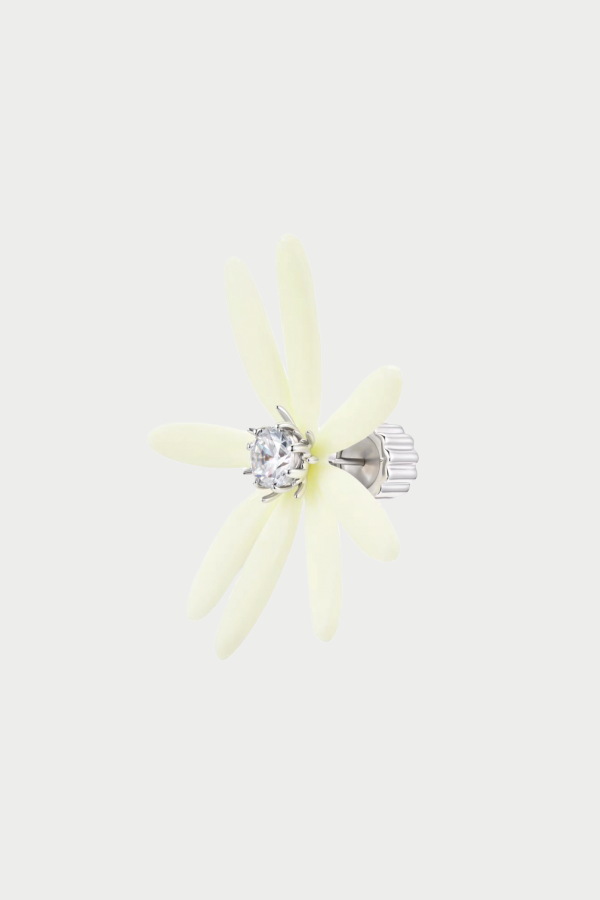 YVMIN Daisy Pearl Stud Earring