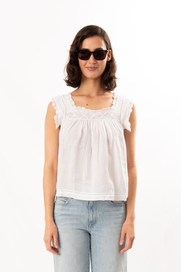 DÔEN Aphra Top - Ivory