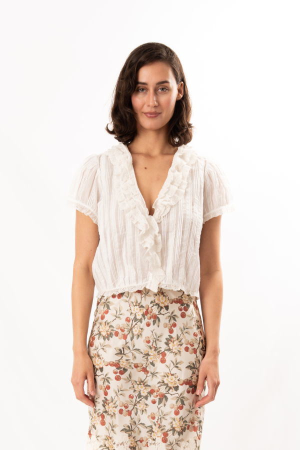 DÔEN Bernadette Top - Salt