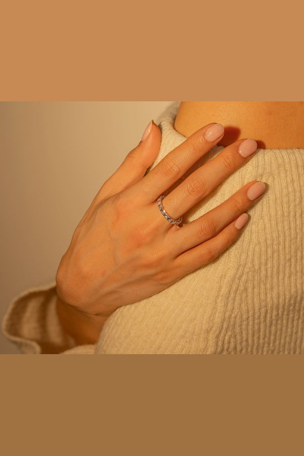 Milk & Rose Romy Eternity Ring