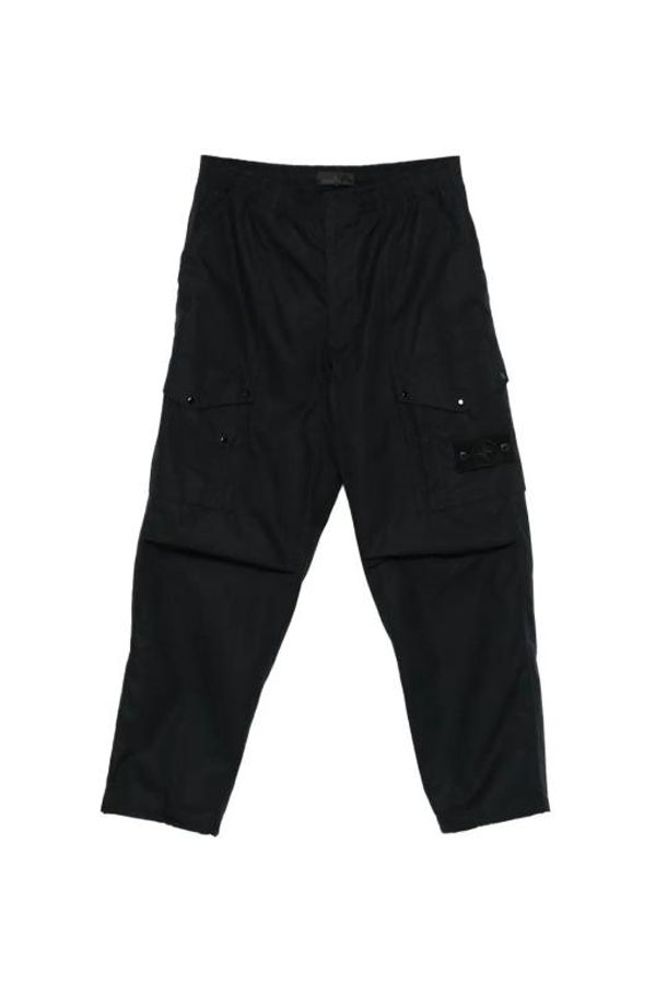 Stone Island Straight Pants - Black