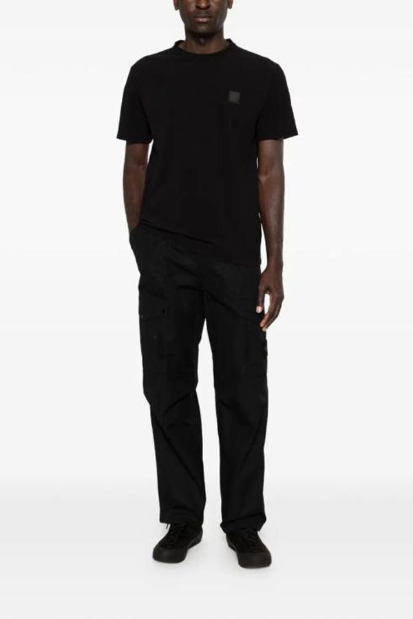 Stone Island Straight Pants - Black