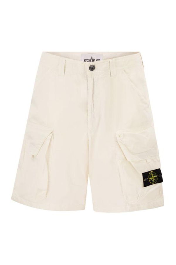 Stone Island Shorts - Ivory