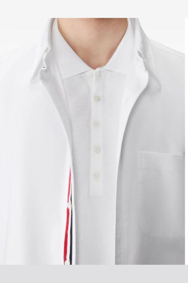 Thom Browne 4 Polo Shirt - White