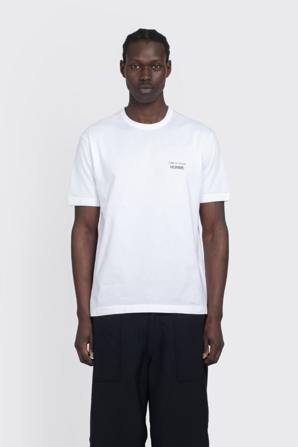 Comme des Garçons Logo T-Shirt - White