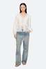 Sea NY Sofia Embroidery Long-Sleeve Blouse - Thumbnail 4