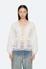 Sea NY Sofia Embroidery Long-Sleeve Blouse - Thumbnail 8