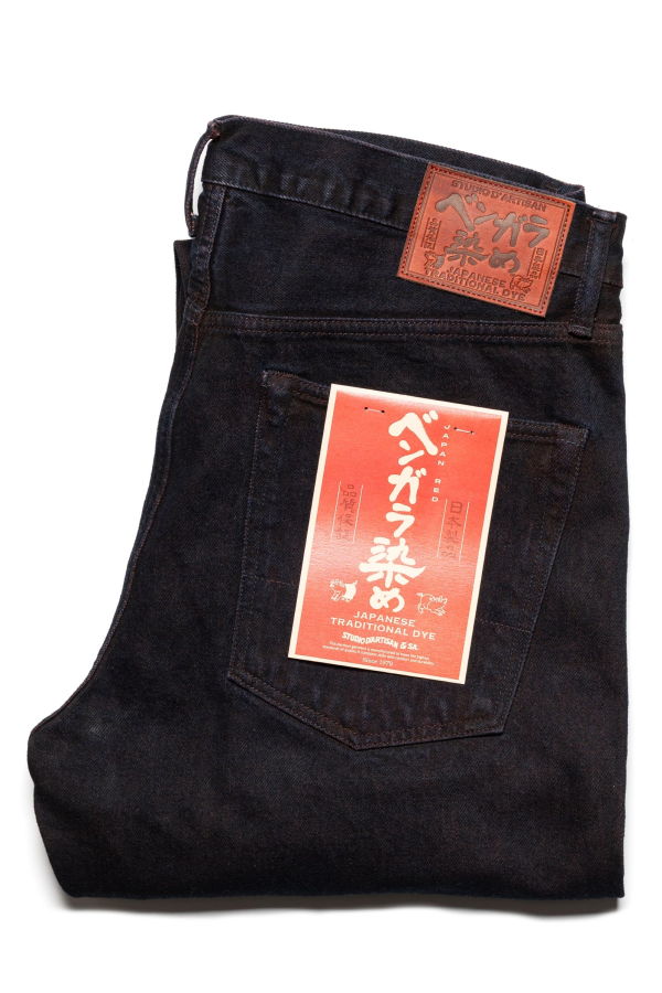 Studio D'Artisan D1908S "Bengala" 14oz Natural Dye Selvedge Denim Relaxed Tapered Jeans