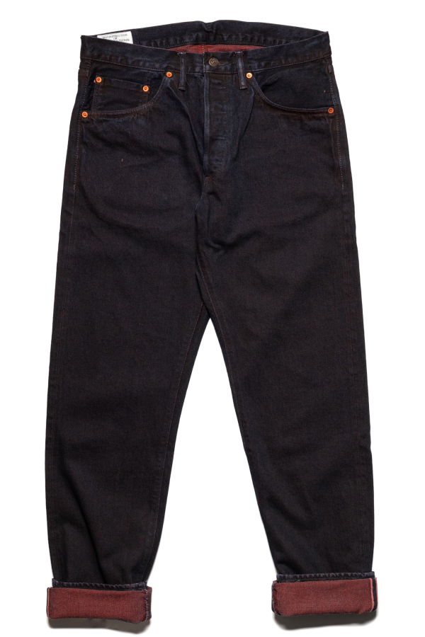 Studio D'Artisan D1908S "Bengala" 14oz Natural Dye Selvedge Denim Relaxed Tapered Jeans