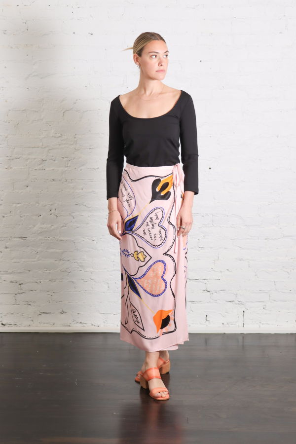 Rodebjer Tove Love Letter Skirt