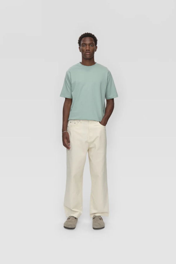 Minimum Palmer Wide Jean - Whisper White