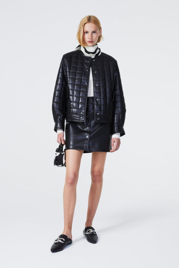 Rodebjer Mini Leather Skirt