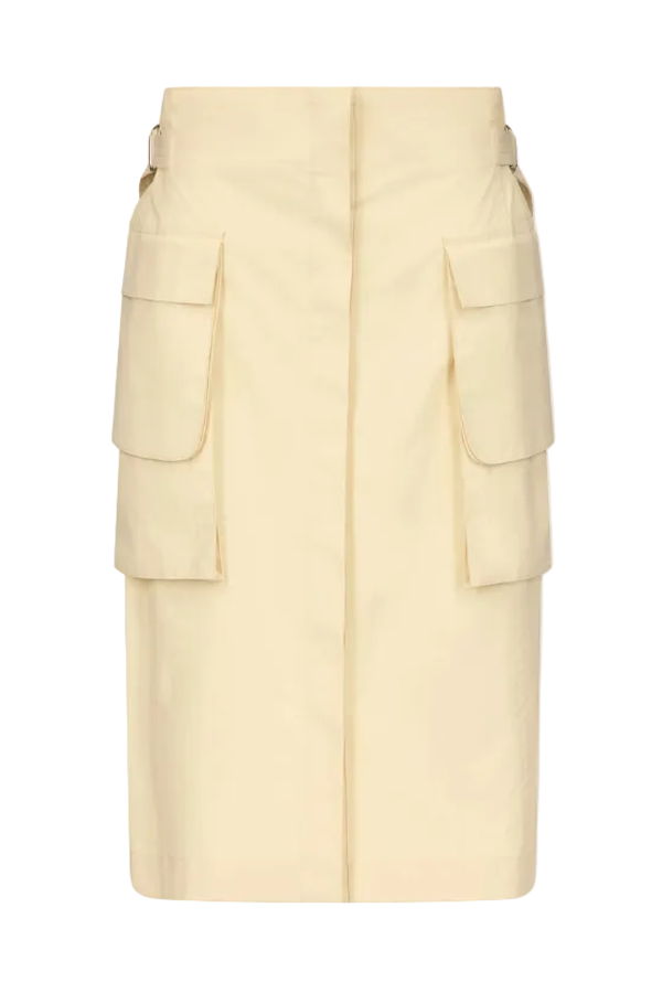 Ossou Glen Skirt - Butter