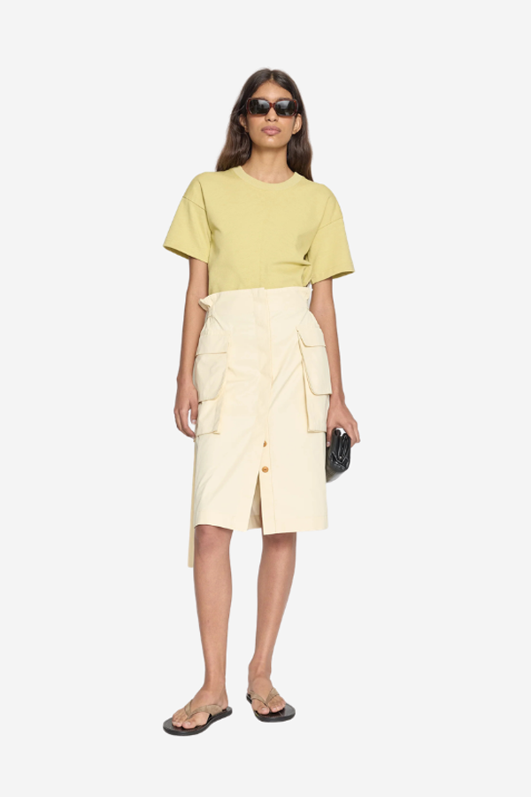 Ossou Glen Skirt - Butter