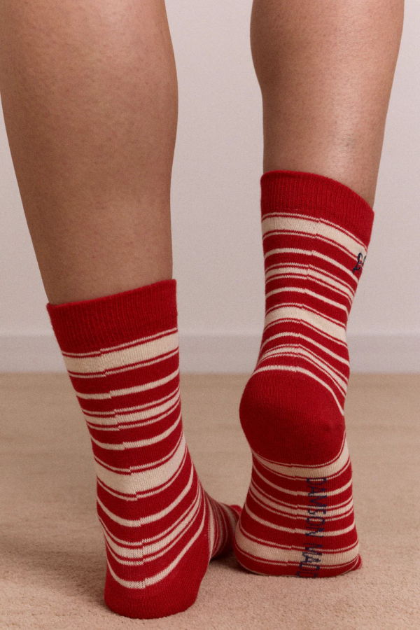 DAMSON MADDER Sporty Calf Length Socks