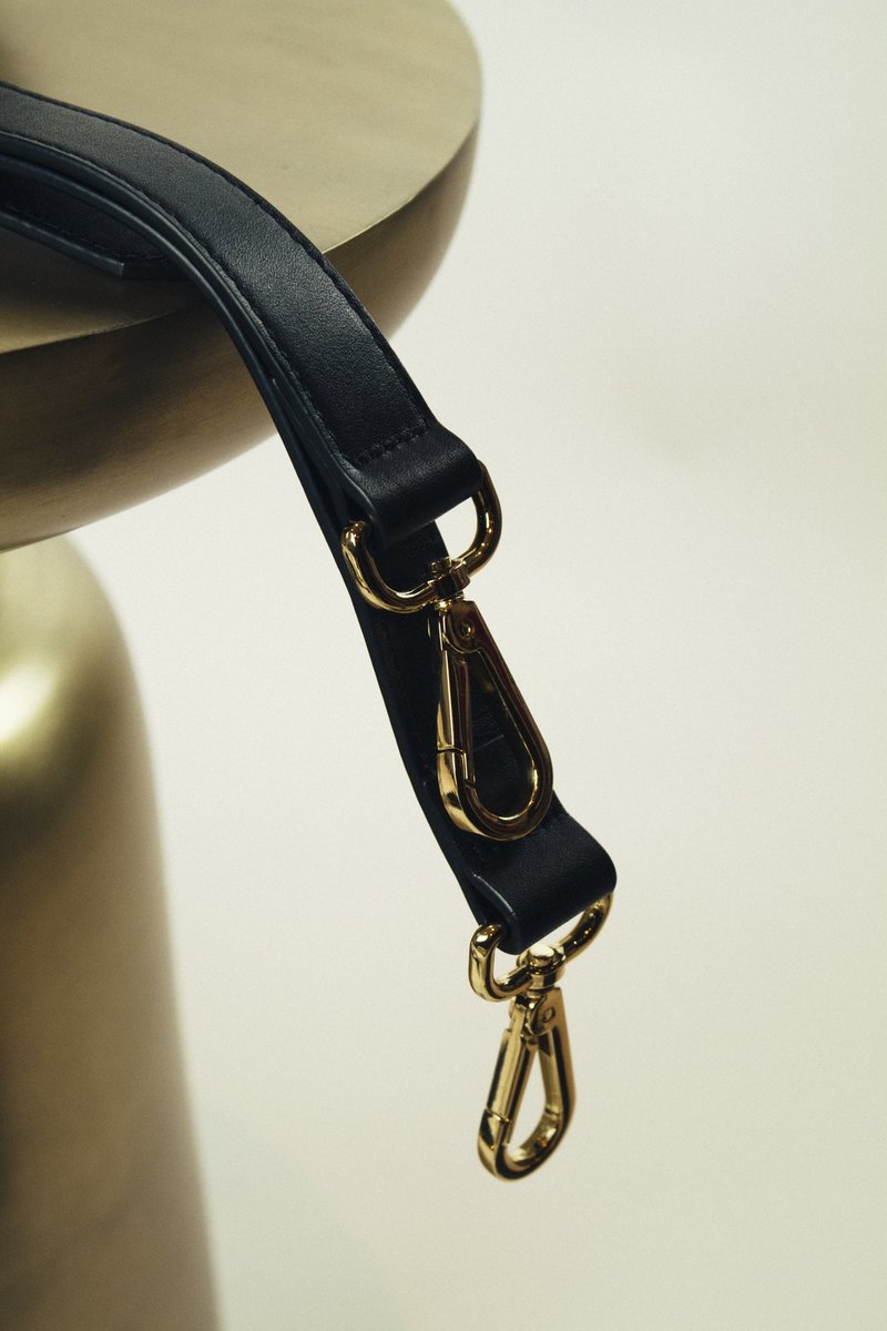 NIKA TANG Texahedron Gold Clutch Handbag
