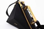 NIKA TANG Texahedron Gold Clutch Handbag - Thumbnail 6