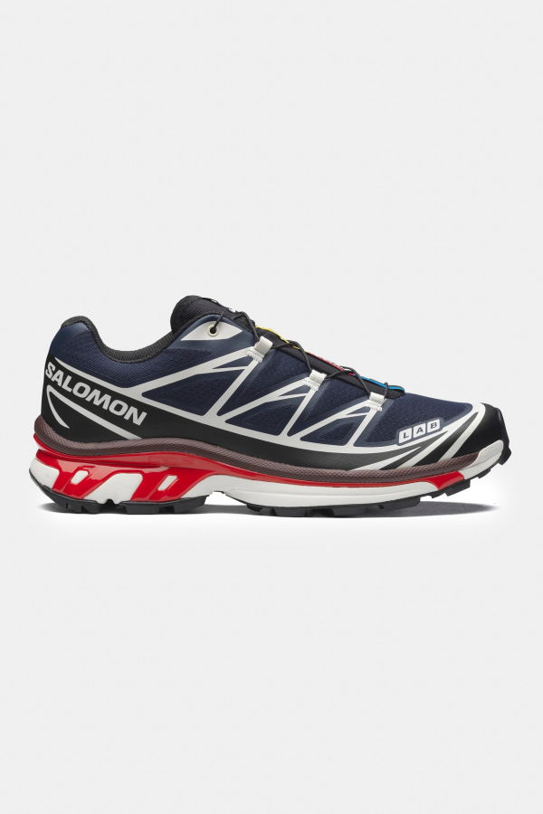 SALOMON XT-6 Sneakers - Maritime Blue / Fiery Red