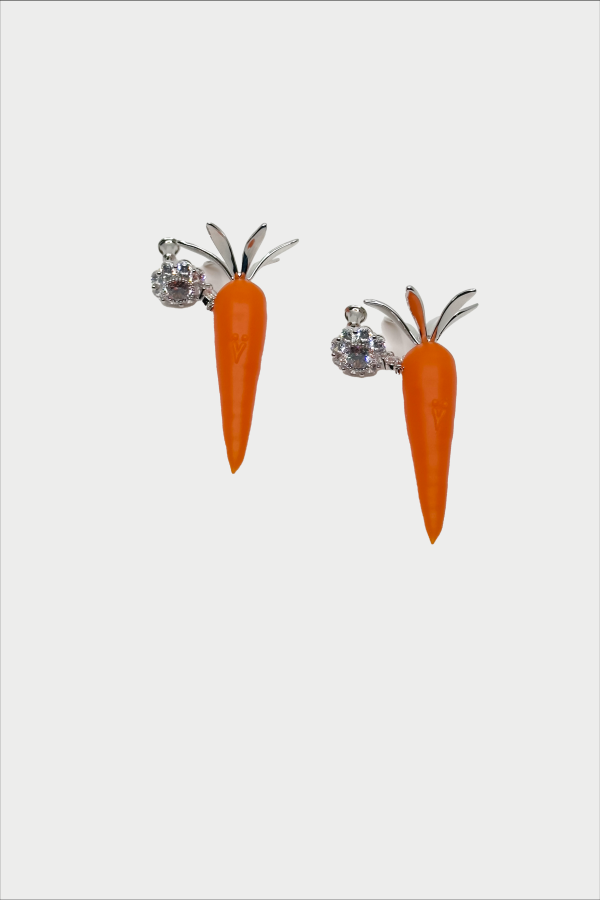 YVMIN Carrot Gemstone Earring (Pair)