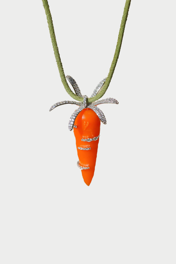 YVMIN Carrot Zircon Necklace