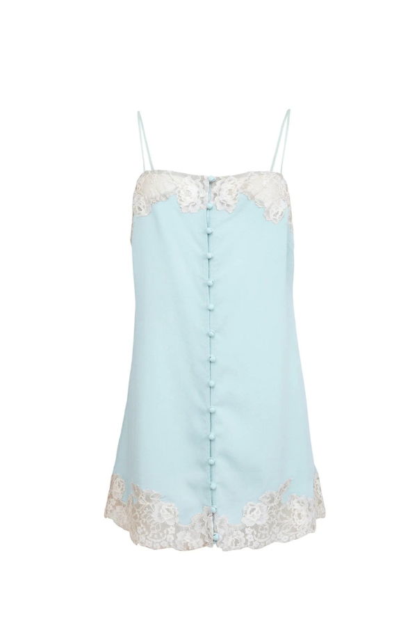 Fleur du Mal Juliet Button Slip - Frosted Mint