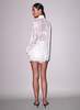 Fleur du Mal Juliet Lace Button Down Shirt - Ivory - Thumbnail 3
