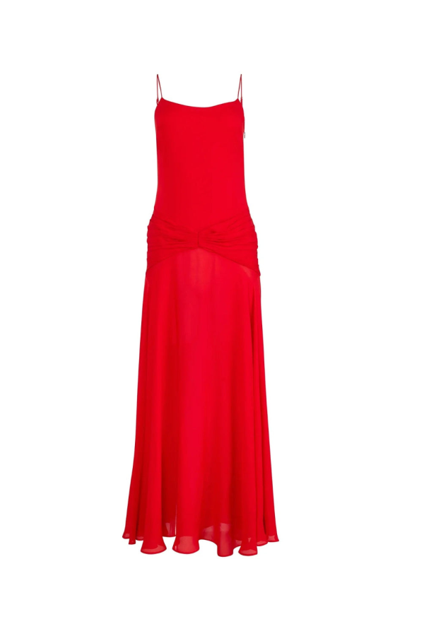 Fleur du Mal Nina Maxi Dress - Grenadine