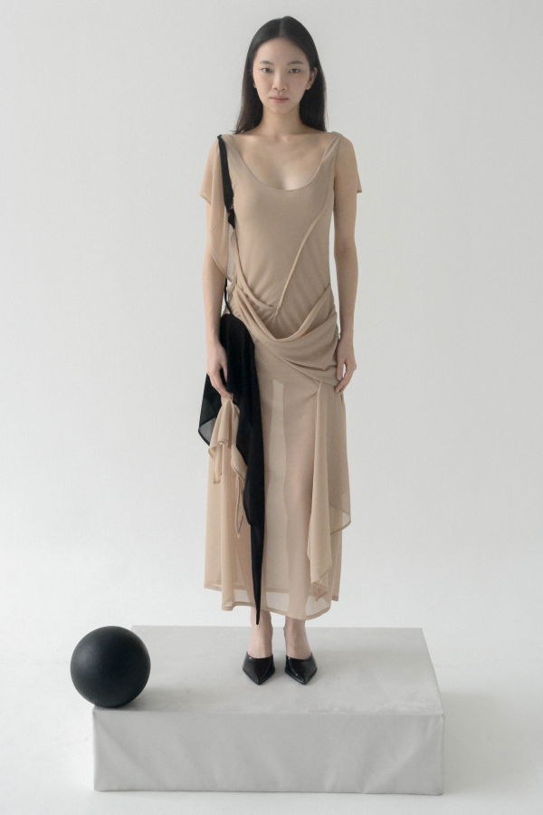 CARO CHIA Antro Mesh Dress