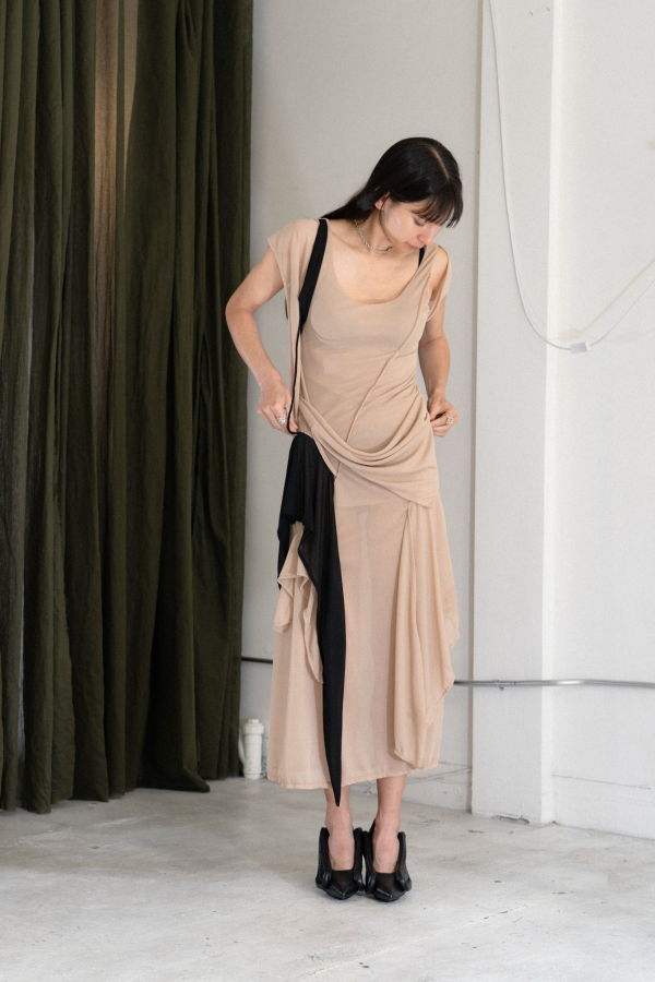 CARO CHIA Antro Mesh Dress