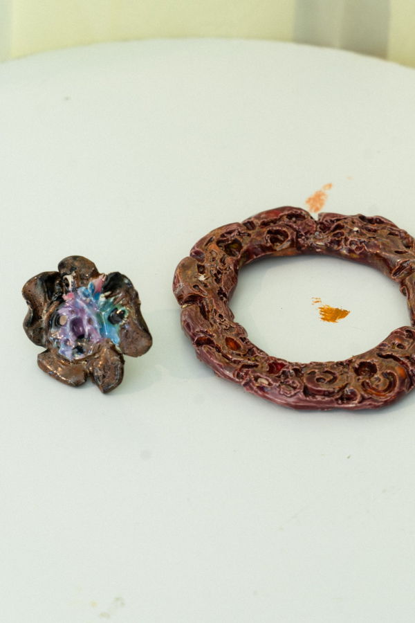 Mathilde Hiron Baroque Flower Ring