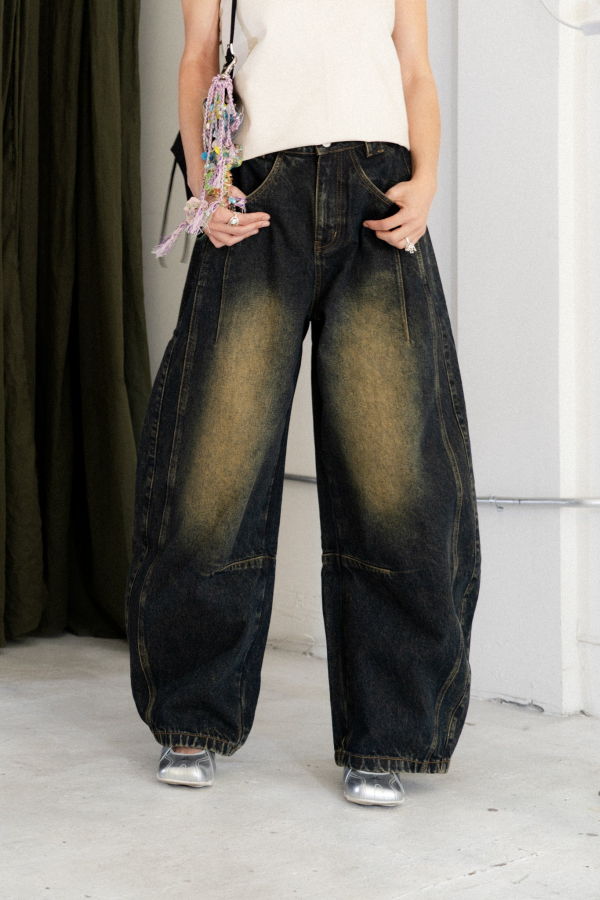 KkCo Dart Denim (Slug Wash) Jeans