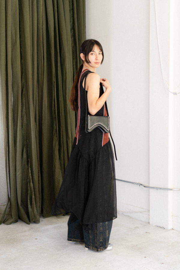 KkCo Mini Rivet Leather Bag