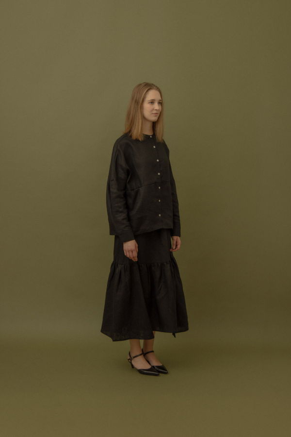 Vestige Story Rhythm Skirt - Black