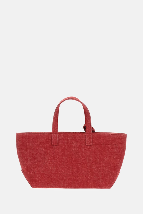 A.P.C. Le Drummer Toile Small Tote Bag - Red