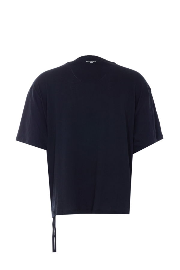 Ann Demeulemeester Wildflower Print T-Shirt - Black