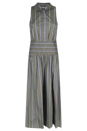 Staud Romy Dress - Huntington Stripe | Garmentory Staud Romy Dress - Huntington Stripe | Garmentory