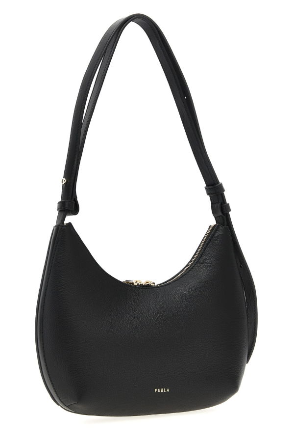 Furla Goccia Small Shoulder Bag - Black