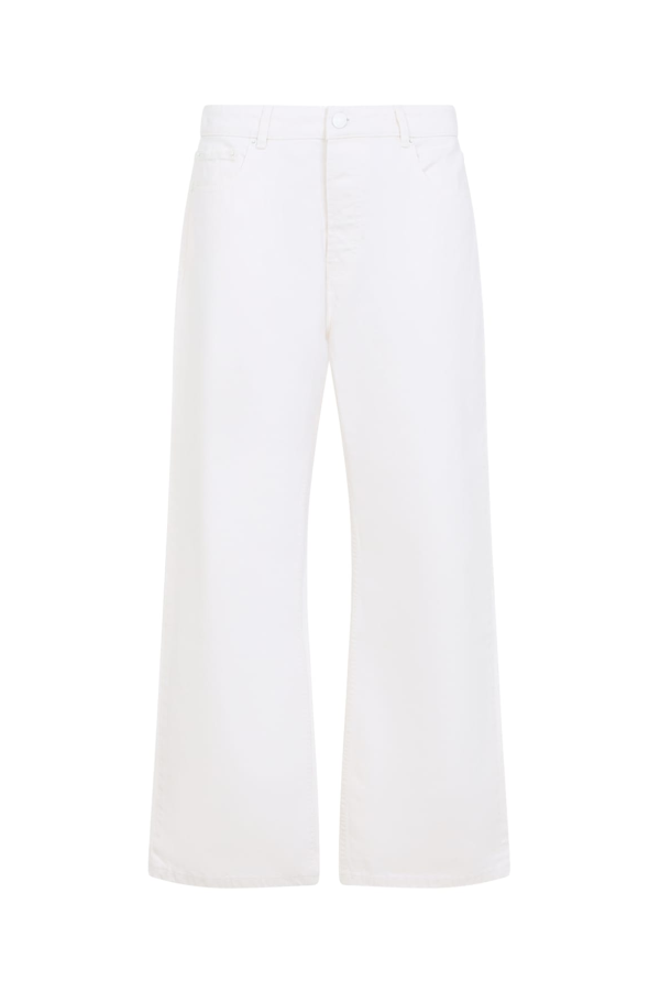 Ami Alexandre Mattiussi Large Fit Jeans - Blanc Creme