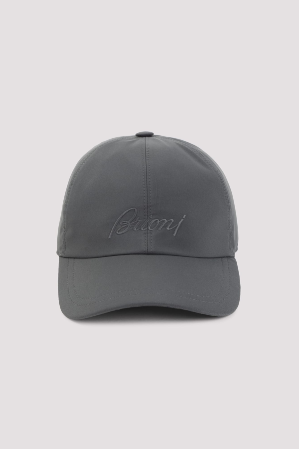 Brioni Baseball Hat - Graphite