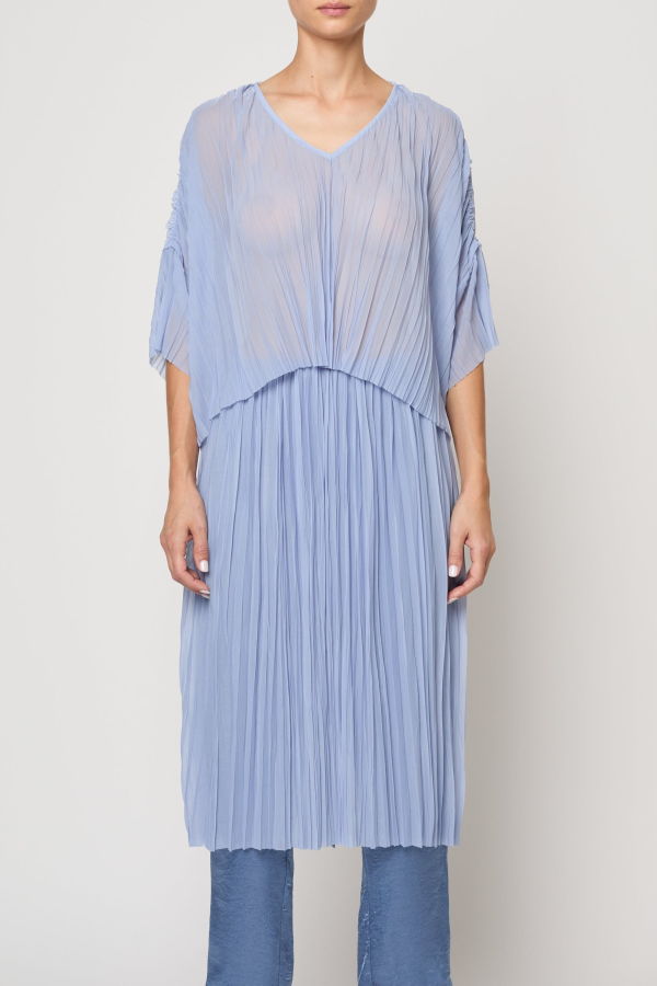 Atelier Delphine Flared Tee Random Pleats