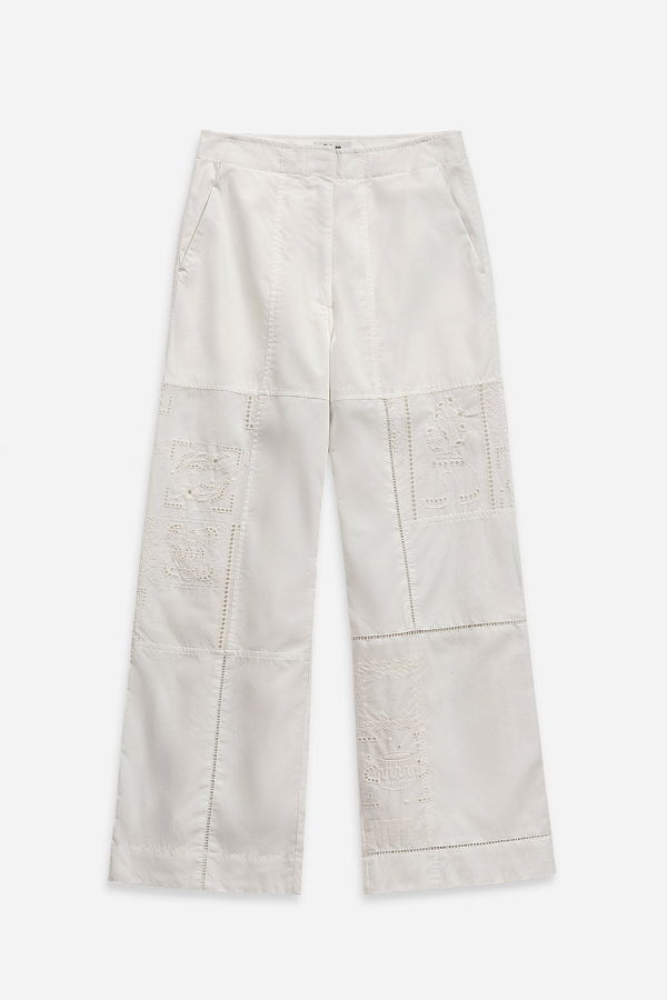 Future Classics Patchwork Oeuvres Pants - Off White
