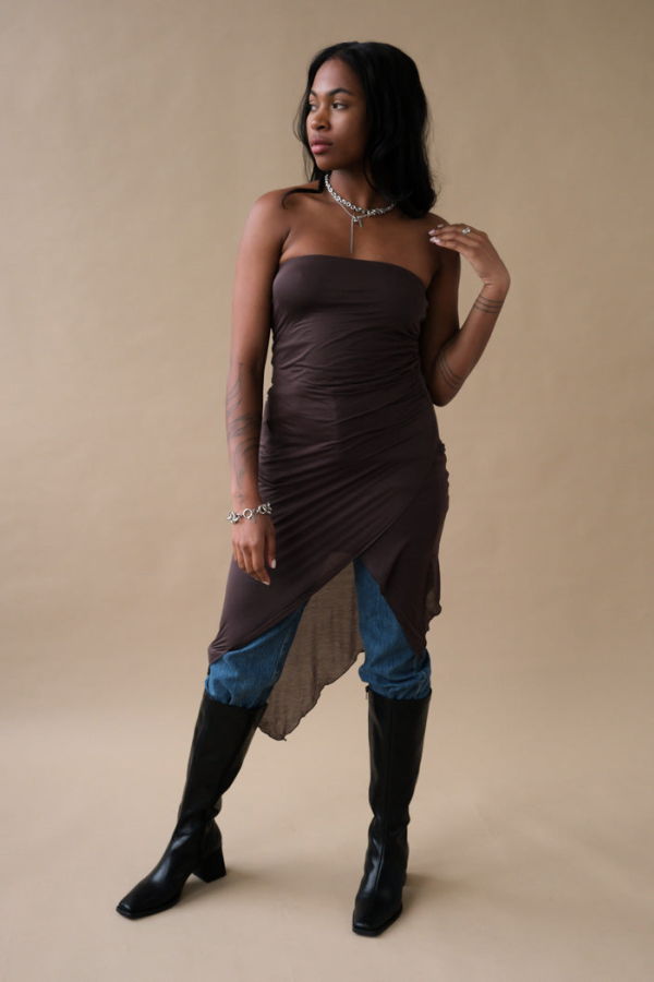 Geel Alma Dress - Ash