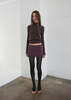Geel Aria Micro Mini Skort - Purple - Thumbnail 4