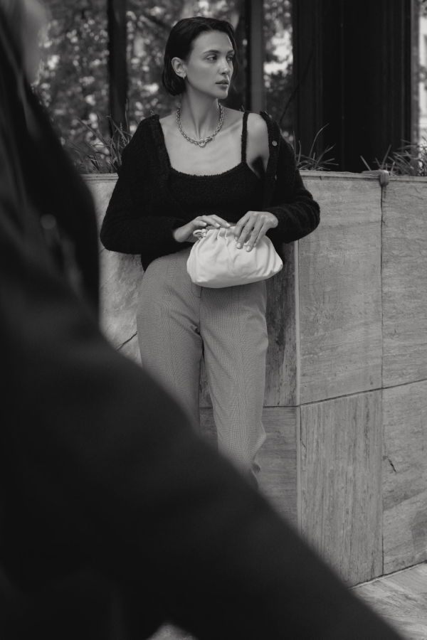 Mijeong Park Boucle Crop Tank