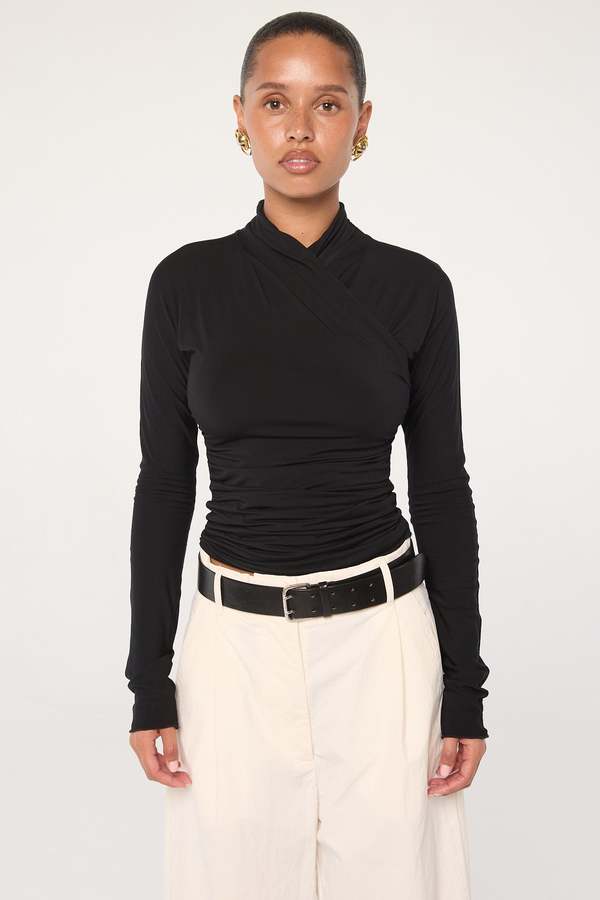 The Line By K Felix Long Sleeve Top