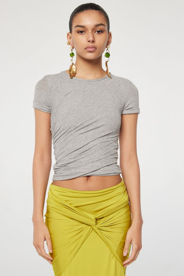 The Line By K Tera Draped T-Shirt